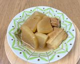厚揚げ豆腐と大根の煮物作り方5写真