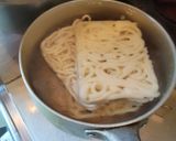 秋刀魚の焼きうどん作り方9写真
