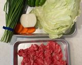 おかんレシピ𓀤𓀣プルコギ 鉄板焼き作り方1写真
