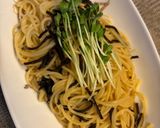 塩コンブと梅干しの簡単和風パスタ作り方5写真