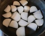 かぶの味噌汁我が家風！作り方2写真