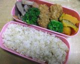 玄米ご飯でお弁当作り方6写真