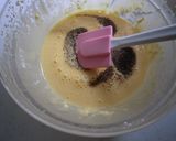 紅茶とチョコのマーブルシフォンケーキ作り方10写真