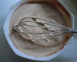 紅茶とチョコのマーブルシフォンケーキ作り方14写真
