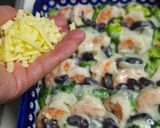 ★海老とブロッコリーの米粉クリーム焼き作り方5写真