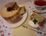 紅茶とチョコのマーブルシフォンケーキ作り方20写真