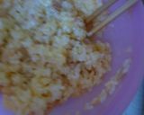 ツナチーズの焼き卵ご飯作り方2写真