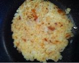 ツナチーズの焼き卵ご飯作り方4写真