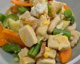 うすぎり凍り豆腐と野菜の旨み炒め♪作り方6写真