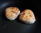 *ベーコンチーズ焼きおにぎり*作り方5写真