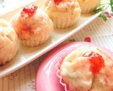 ♡いちご蒸しパン♡作り方6写真
