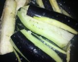 塩麹茄子の味噌煮作り方1写真
