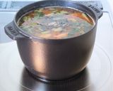トロ柔【かぶのお味噌汁】かぶ葉も加えて作り方4写真