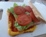 休みの日の朝食に！BLTサンド作り方4写真