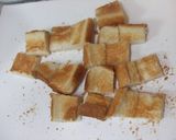 パリっとソーセージでカレーパングラタン♪作り方4写真
