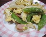 新玉ねぎの炒め物作り方4写真