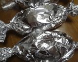 クリームチーズ入り鮭のホイル焼き作り方7写真