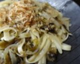挽肉と高菜の醤油焼きそば作り方7写真