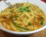 簡単おいしい！ごちそうスープパスタ♪作り方4写真