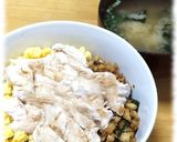 *早ウマ!低カロリー*鶏肉豆腐そぼろ丼*作り方8写真