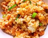 簡単＆子供も食べられる☆キムチチャーハン作り方7写真