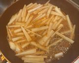 梅と山芋の味噌風味パスタ作り方3写真