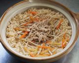 【100円土鍋で】ツナ缶炊き込みご飯作り方6写真