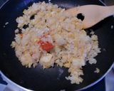 ベビーチーズとプチトマトでジャンボお握り作り方3写真