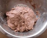 さらし餡を加え、地粉でこねたクッキーです作り方3写真