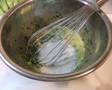 野菜でスイーツ♪ 小松菜と豆乳のシフォン作り方4写真