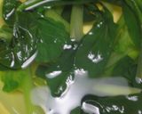 小松菜と豆腐のサラダ和風ドレッシング添え作り方5写真