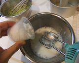 野菜でスイーツ♪ 小松菜と豆乳のシフォン作り方5写真