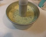 野菜でスイーツ♪ 小松菜と豆乳のシフォン作り方9写真