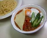 トマたまチーズミートソースつけスパゲティ作り方8写真