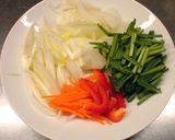 なんちゃってプルコギ丼作り方1写真