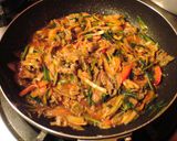なんちゃってプルコギ丼作り方6写真