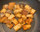 簡単　サバ缶と厚揚げのポン酢がけ作り方4写真