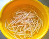 ロールチキン【オクラ＋ごぼうサラダ】作り方1写真