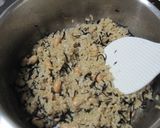 大豆とひじきの炊き込みご飯作り方4写真