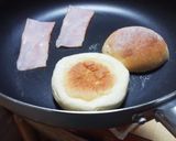 5分で作ろう!! 朝バーガー♫♬作り方3写真
