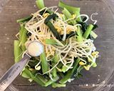 沢山食べれる★小松菜と豆もやしの塩ナムル作り方21写真