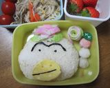 キャラ弁に～レンジでちょっとだけ薄焼き卵作り方3写真