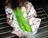 塩麹で♪アスパラのホイル蒸し&焼き作り方6写真