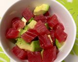 塩麹inわさびヨーグルトdeポキ作り方1写真