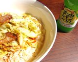 豚肉とキャベツのレモンとんこつラーメン作り方5写真