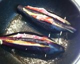 簡単☆茄子のベーコン挟み焼き作り方4写真