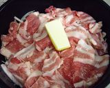豚バラともやしのあんかけ焼きそば作り方3写真
