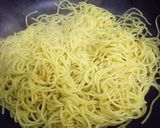 豚バラともやしのあんかけ焼きそば作り方4写真