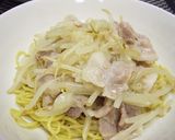 豚バラともやしのあんかけ焼きそば作り方6写真