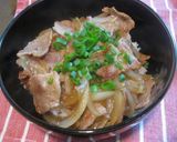 ぱぱっと豚丼作り方4写真